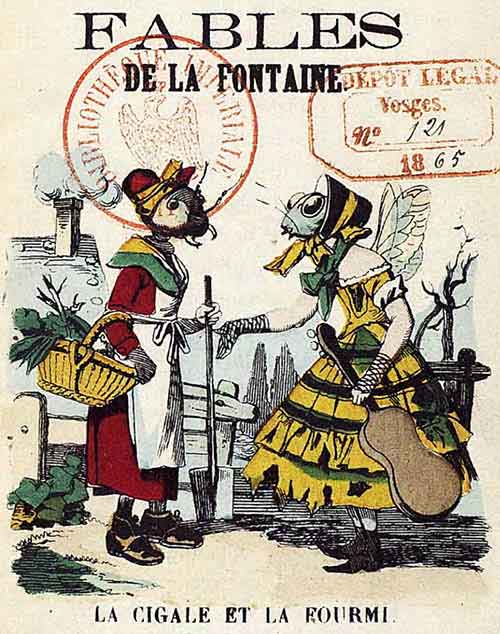 illustration fable cigale et fourmi illustration fable cigale et fourmi