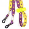 Cordon-lunettes enfant Etoiles violet