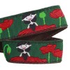 Ruban fleurs Coquelicot