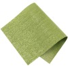 Pièce thermocollante tissu Lurex vert et or