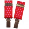 Bretelles pantalon Pois rouge