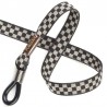 Cordon-lunettes Damier noir
