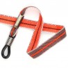Cordon-lunettes Bicolore orange fluo