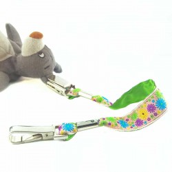 Attache-doudou fleurs