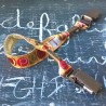 Attache-doudou & serviette Alphabet