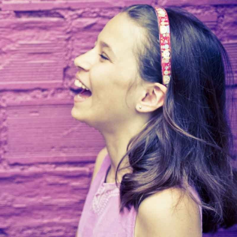 Bandeau cheveux de tête enfant élastique ruban Poupées russes