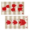 Thermocollants Canard/Poisson beige