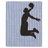 Thermocollant Basketball rayures