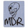 Patch Tête de mort MDR rayures