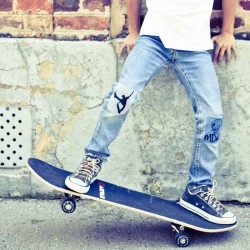 Thermocollant Skate jump rayures