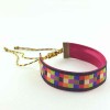 bracelet-ruban-mosaique-noir