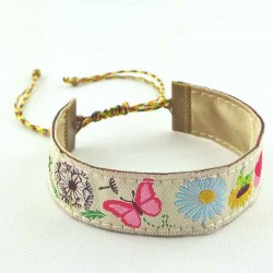 bracelet-ruban-fleur-microcosmos