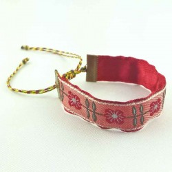 bracelet-coulissant-fleur-romance-rouge