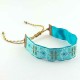 bracelet-ruban-fleur-romance-turquoise