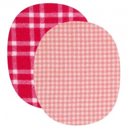 renfort-thermocollant-carreaux-rose-fuchsia