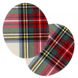 renfort-thermocollant-ecossais-rouge-vert