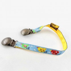 Attache-doudou/serviette Oiseaux