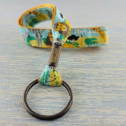 Porte-clefs dragonne Savane