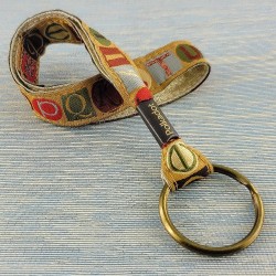 Porte-clefs dragonne Alphabet