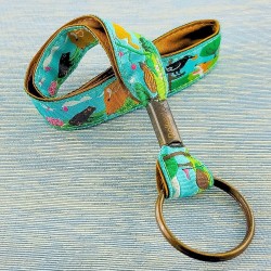 Porte-clefs dragonne Fables La Fontaine