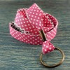 porte-clef-tour-cou-pois-rose