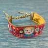 Bracelet ruban Matriochka