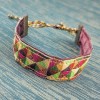 bracelet-ruban-mosaique-lurex