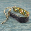 bracelet-ruban-boa-marron