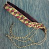 Collier Ras du cou Mosaïque lurex