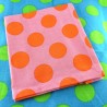 Serviette Pois rose
