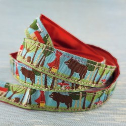 Ruban jacquard Chaperon rouge