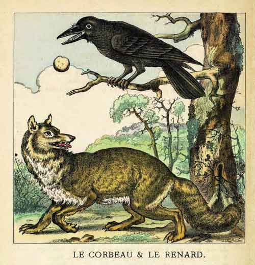 illustration-corbeau-renard-charles-pinot
