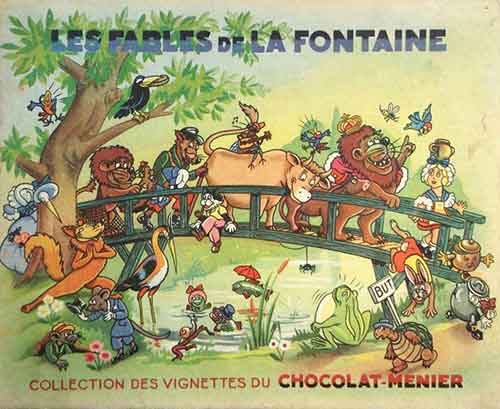 Résultat de recherche d'images pour "les fables de la fontaine illustration"